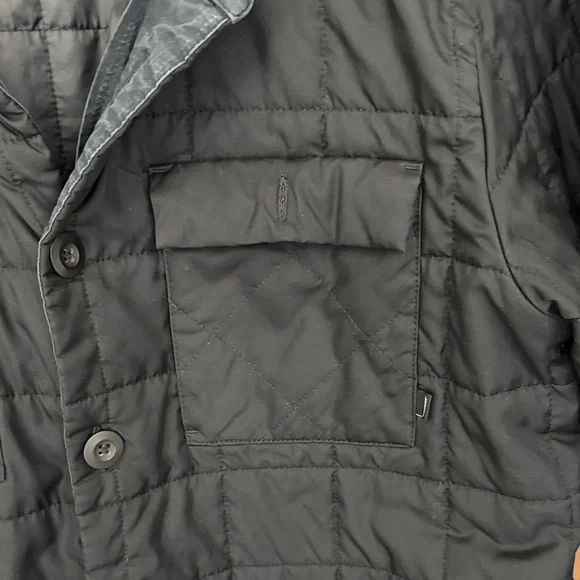 Nike Men's Black Quilted Shirt Jacket - Picture 4 of 9